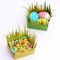 Easter paper basket 